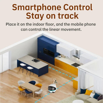 PET Monitoring WiFi Camera for Elderly and Children, Wireless 2.4G Smart Voice Robot