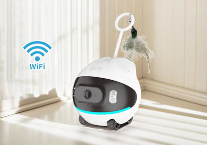 PET Monitoring WiFi Camera for Elderly and Children, Wireless 2.4G Smart Voice Robot