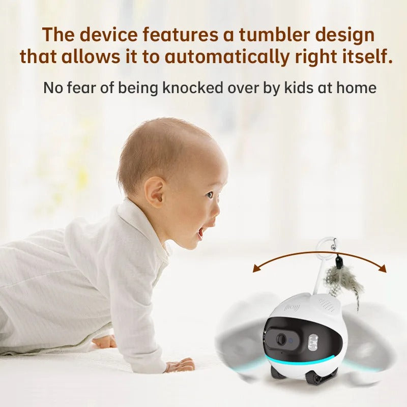 PET Monitoring WiFi Camera for Elderly and Children, Wireless 2.4G Smart Voice Robot